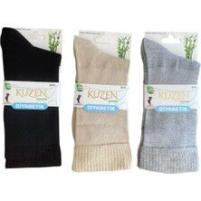 KUZEN DİYABETİK BAMBU KADIN ÇORABI